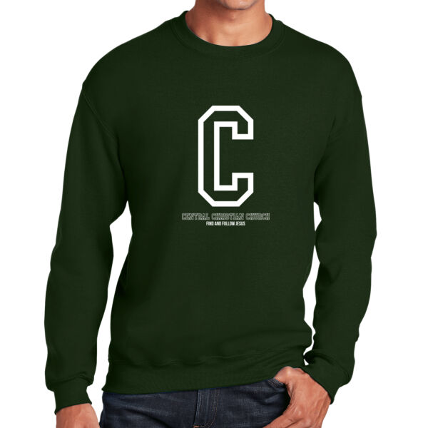 Central Christian Church Heavy Blend Crewneck Sweatshirt Thumbnail