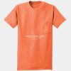 Authentic 100% Cotton T Shirt with Pocket Thumbnail