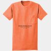 Authentic 100% Cotton T Shirt with Pocket Thumbnail