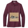 Women's Silk Touch Long Sleeve Polo Thumbnail